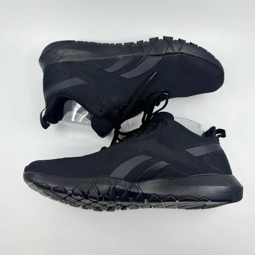 Reebok Shoes Running Black Low Top Mens 7.5 Athletic Sneakers Minimalist Gym